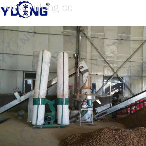 YULONG agri cotton stalk pellet machine